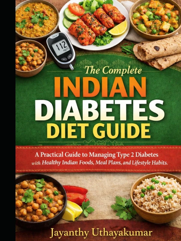 The Complete Indian Diabetes Diet Guide: A Practical Guide to Managing Type 2 Diabetes with Healthy Indian Foods, Meal Plans, and Lifestyle Habits