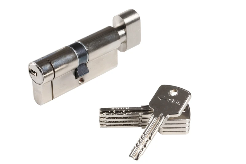 CISA Expert 10 Lock Cylinder with Button L.35 + 35 mm 5 Keys