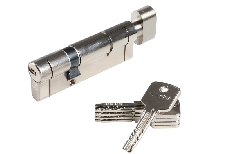 CISA Expert 10 Lock Cylinder with Button L.30 + 60 mm 5 Keys - Image 1