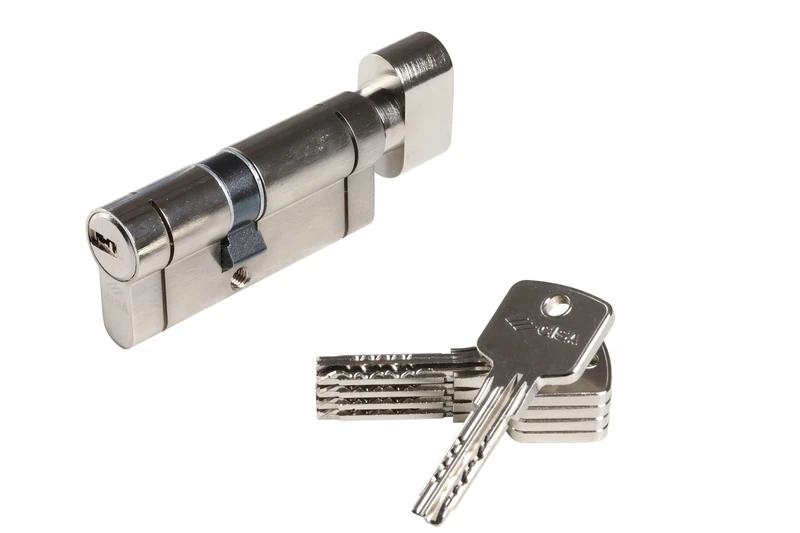 CISA Expert 10 Lock Cylinder with Button L.30 + 40 mm 5 Keys - Image 1