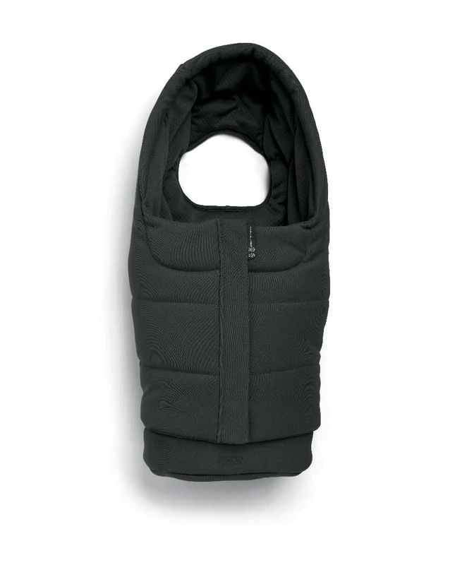 Mamas & Papas Ocarro2 Cold Weather Footmuff with Cotton Blend Quilted Lining, Water Resistant, Multi-Position - Eclipse Black - Image 1
