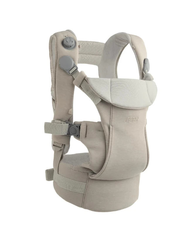 Mamas & Papas Kudo Baby Carrier - Cashmere - Easy to fit, Adjust & Remove, Innovative Design, Ergonomic Support, Healthy Posture - 0-36 Months