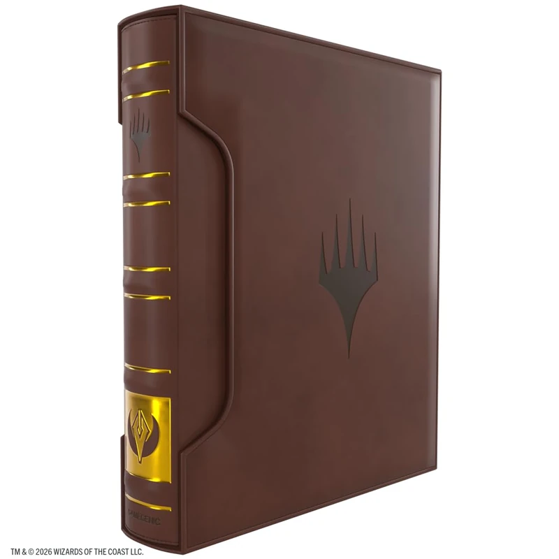 Gamegenic | Magic: The Gathering | Secrets of Strixhaven Cards Almanac 18-Pocket - Faction Logo 1 | Trading Card Game Accessory | Ages 13+