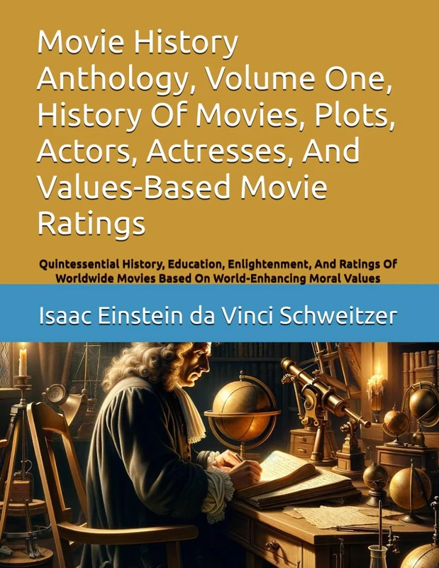Movie History Anthology, Volume One, History Of Movies, Plots, Actors, Actresses, And Values-Based Movie Ratings: Quintessential History, Education, ... Movies Based On World-Enhancing Moral Values
