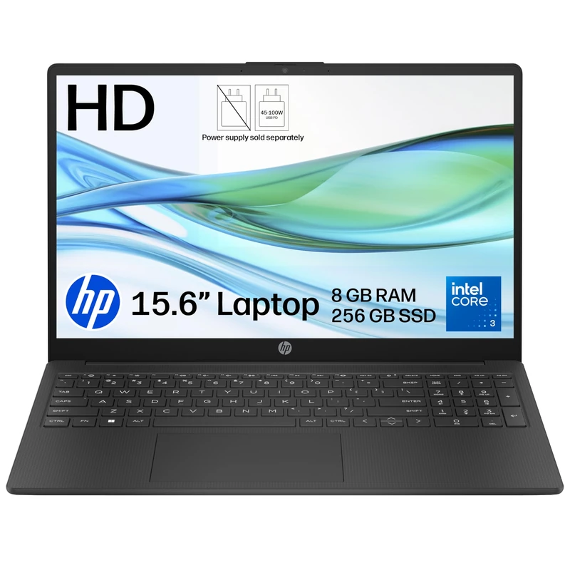 HP 15-fd1006sax 15.6" 1366 x 768 pixels Intel Core 3 8GB 256GB SSD Windows 11 Home