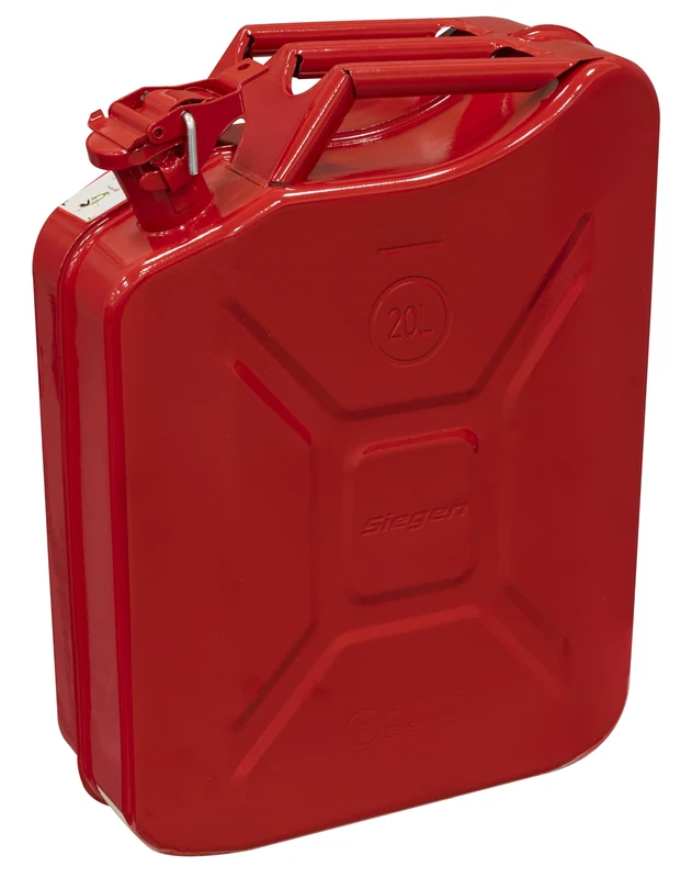 Siegen By Sealey 20L Jerry Can - Red - JCY20R - Image 1