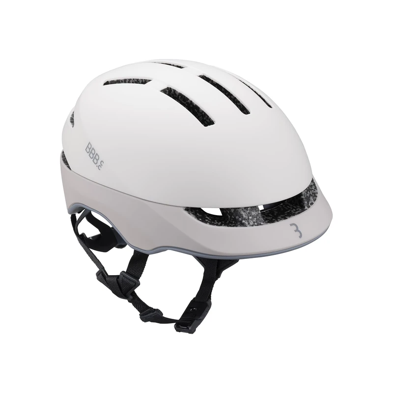 BBB Cycling SideStreet MIPS Urban Bike Helmet - E-Bike & City Helmet with Fidlock Magnetic Buckle - 14 Vents - Unisex - Small (51-55cm) - Matt Warm Grey/Beige