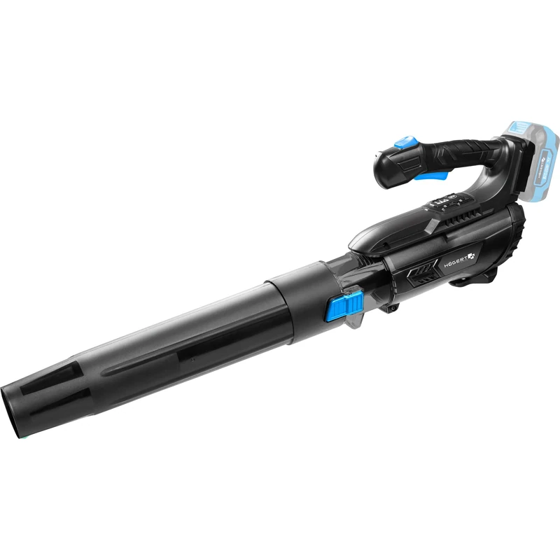 HÖGERT TECHNIK - 18V battery operated leaf blower, cordless garden blower with air speed of 144 km/h and flow rate of 570 m³/h, electric blower for garden, terrace and entrance