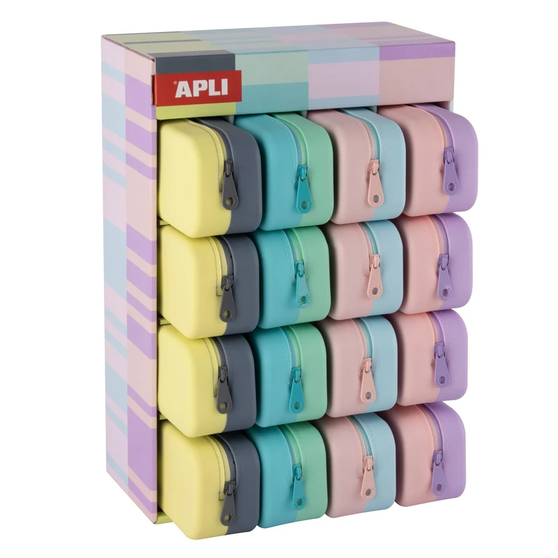 APLI Nordik 20647 – Two-Tone Silicone Pastel Case Display