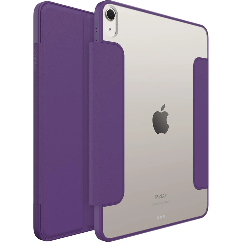 OtterBox Symmetry Folio Case for iPad Air 11" (M2), Shockproof, Drop proof, Slim Protective Folio Case, Tested to Military Standard, Figment - Purple