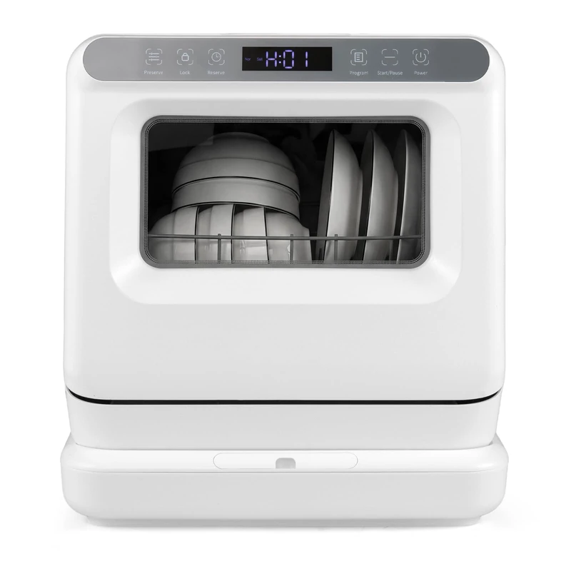 GiantexUK Portable Countertop Dishwasher, Mini Compact Dishwasher