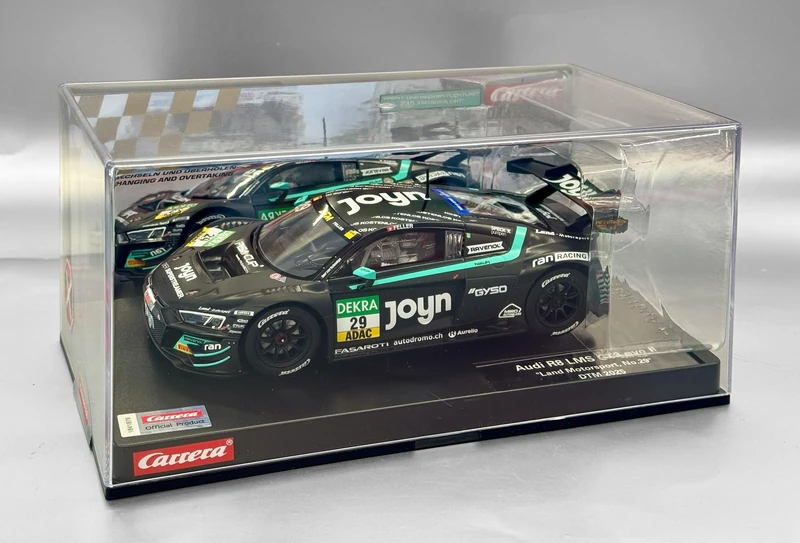 Carrera Digital 124 Audi R8 LMS GT3 evo II "Land Motorsport, No.29" DTM 2025 1:24 Scale Slot Car With Working Front, Rear & Brake Lights I Suitable For Ages 10 Years+