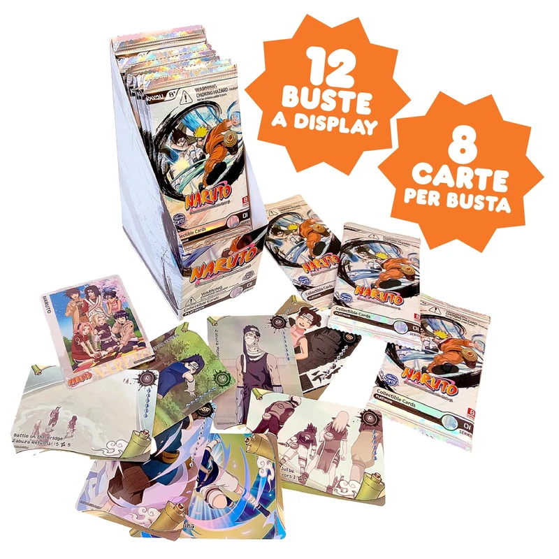 Kayou Limited | NARUTO: Smriti Collectible Cards - Heaven Scroll 1-B | Trading Cards | Ages 8+