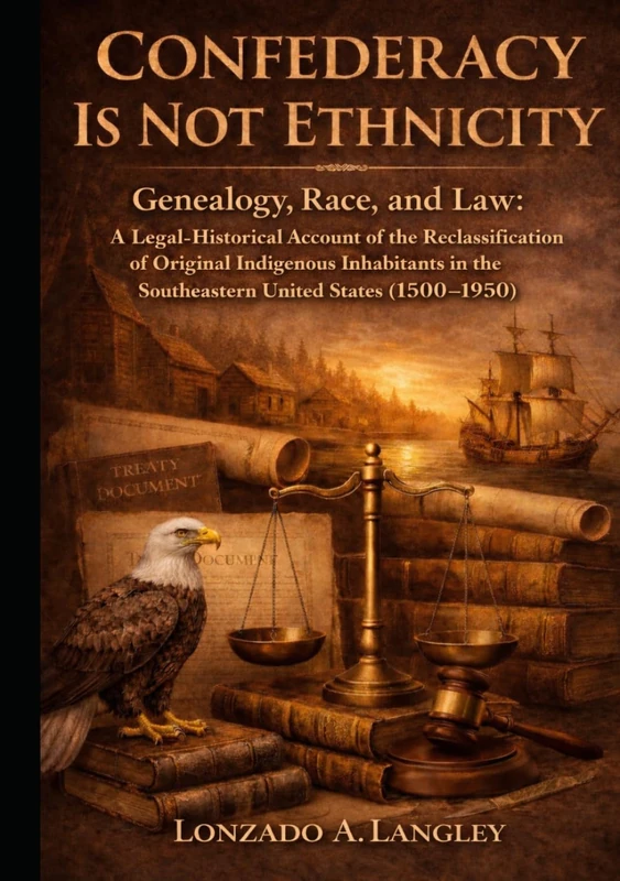 Confederacy is not ethnicity: Genealogy, Race, and Law: A Legal-Historical Account of the Reclassification of Original Indigenous Inhabitants in the Southeastern United States (1500–1950) - Image 1