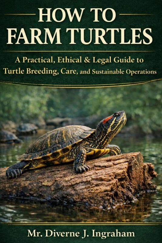 HOW TO FARM TURTLES: A Practical, Ethical & Legal Guide to Turtle Breeding, Care, and Sustainable Operations