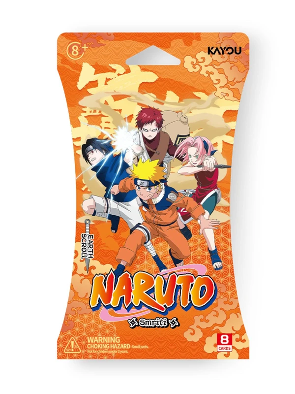 Kayou Limited | NARUTO: Smriti Collectible Cards - Earth Scroll 1-A | Trading Cards | Ages 8+