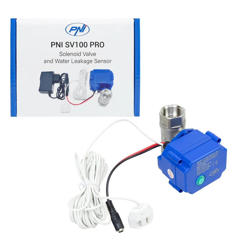 Anti-Flood kit PNI SV100 PRO Sensor and Solenoid Valve DN20 3/4, 1.0MPa, IP65