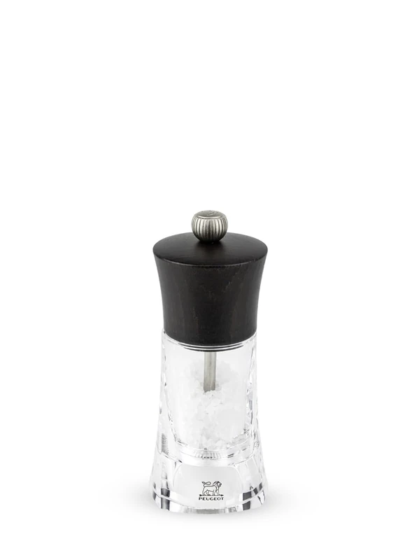 OLERON Moulin a sel Z acryl/Chocolat 14 cm - Image 1