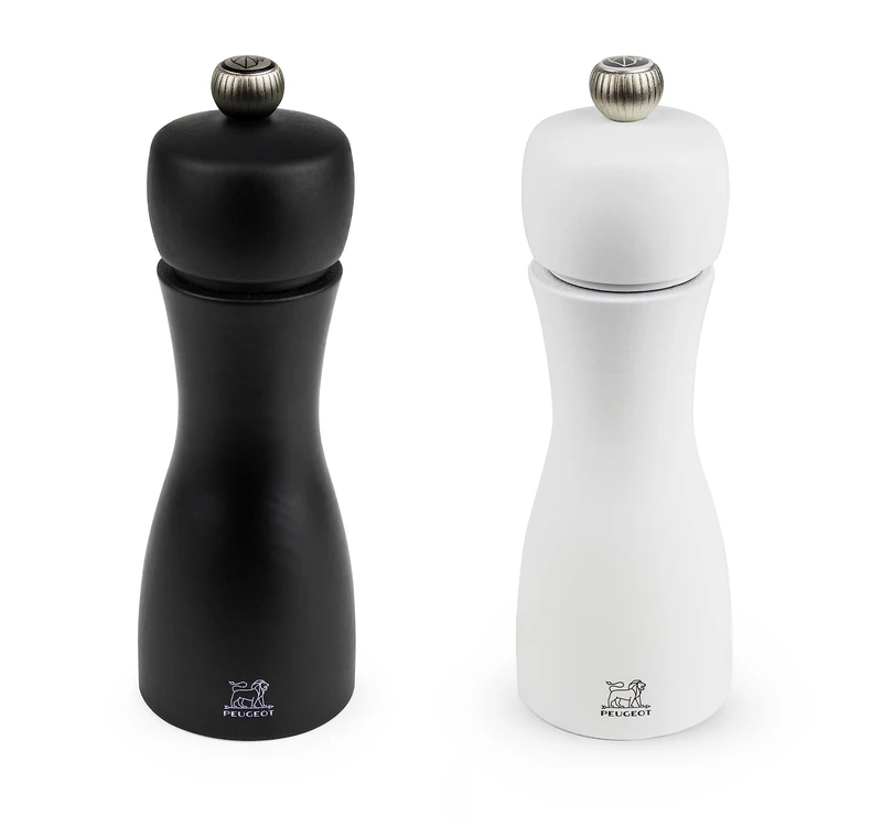 Tahiti Duo mp Noir et ms Z Blanc mat 15 cm - Image 1