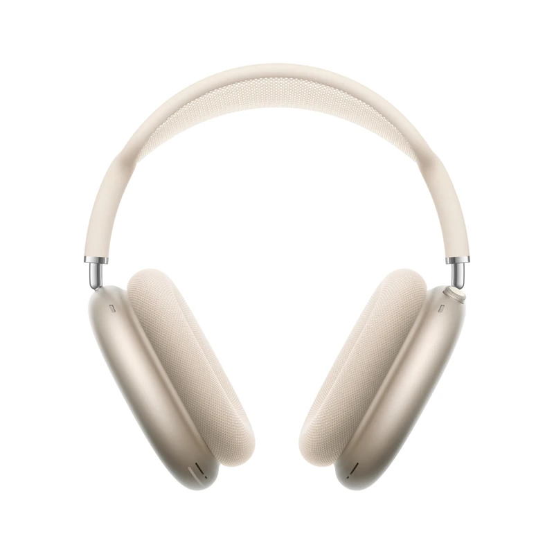 Apple AirPods Max 2 Wireless Over-Ear Headphones, Active Noise Cancellation, Adaptive Audio, Personalised Spatial Audio, Live Translation, Bluetooth Headphones for iPhone - Starlight