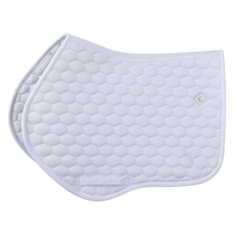 Imperial Riding IRH Basic Mesh VS Saddle Cloth, Breathable Versatility Saddle Cloth with Mesh Upper, White, Pony