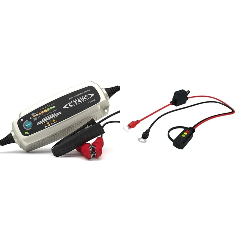 MXS 5.0 TEST & CHARGE & CTX Indicator Eyelet M8 Bundle