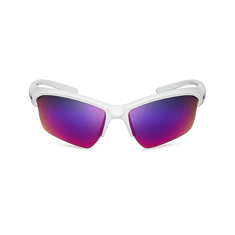 Nike Skylon Rise IB3520X Sport Sunglasses Running Training Outdoor Performance Sunglasses, White/Infrared Mirror, One Size