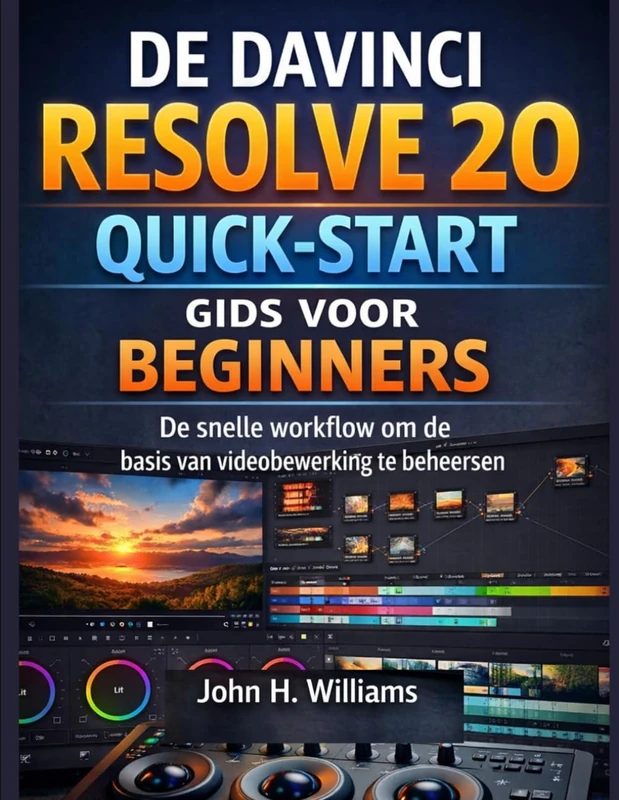 DE DAVINCI RESOLVE 20 QUICK-START GIDS VOOR BEGINNERS: De snelle workflow om de basis van videobewerking te beheersen