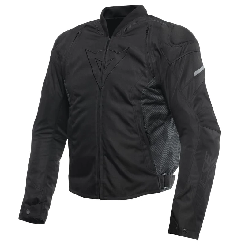 Dainese - Avro 5 Tex Jacket, Fabric Motorcycle Jacket with Shoulder Protectors, Black, 46