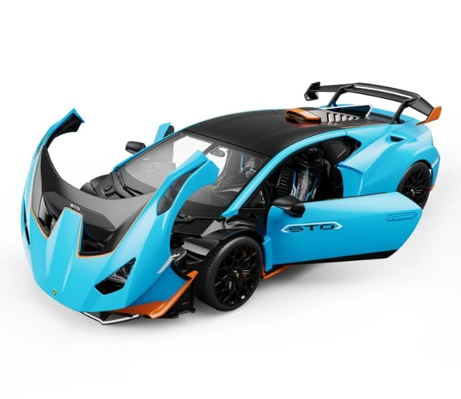 Lamborghini Huracan STO 1:18 Scale Die-Cast Model Car | Detailed Collectors Edition Diecast | Official Licensed Product