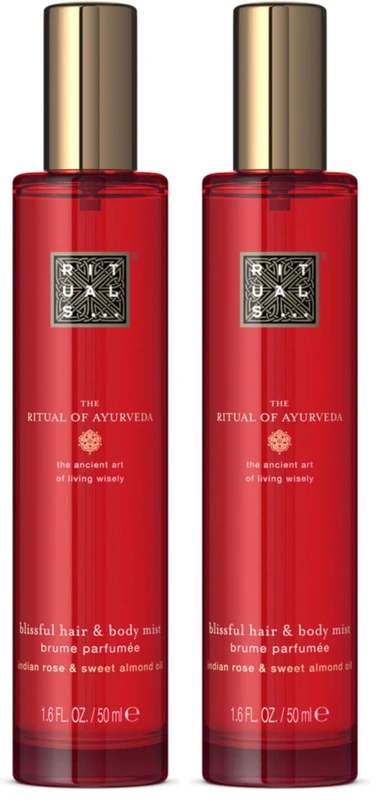 RITUALS The Ritual of Ayurveda Hair & Body Mist, 50 ml (Pack of 2) - Image 1