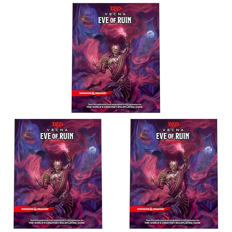 Dungeons & Dragons - Vecna: Eye of Ruin, D&D Campaign for Levels 10-20, RPG Adventure Book (English Version) (Pack of 3) - Image 1