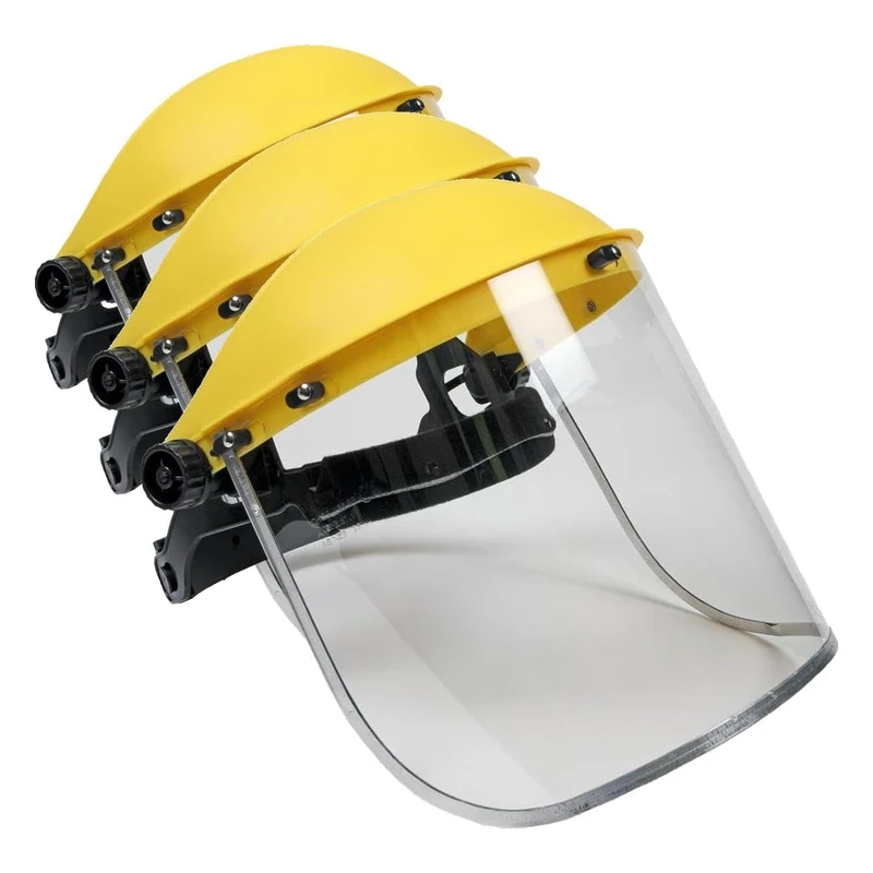 Sealey SSP11E Browguard & Full Face Shield (Pack of 3) - Image 1