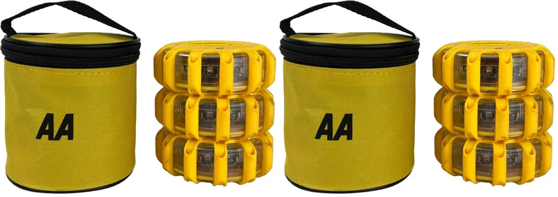 AA LED Road Flares (Pack of 2)