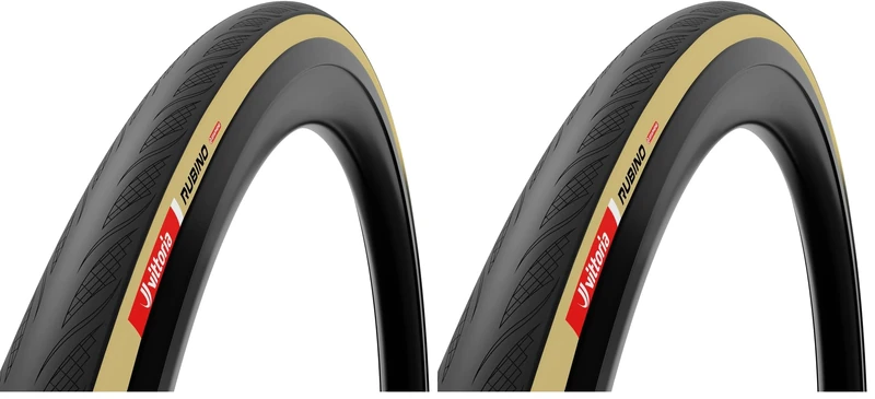 Vittoria Rubino V 700x28c Fold Black Tan G2.0 (Pack of 2)