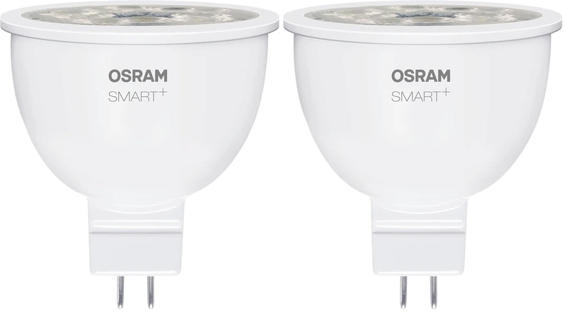 OSRAM Smart+ LED, ZigBee GU5.3 Reflector, 12V, Warm White to Daylight (2700K - 6500K), dimmable, Directly Compatible with Echo Plus and Echo Show (2. Gen.), Compatible with Philips Hue Bridge