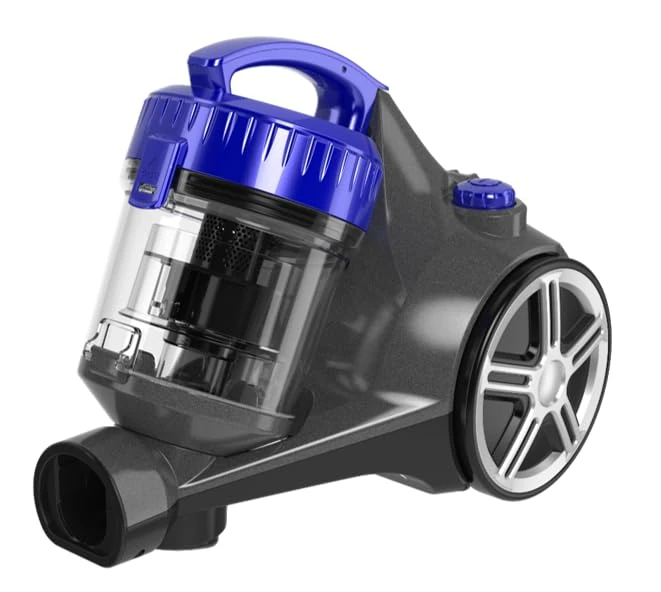 Russell Hobbs® Compact XS Bagless Cylinder Vacuum Cleaner Lightweight 700W, 1.5L, Grey & Silver, Triple Filtration, for Hard floor, Quiet Mark Approved, 3-in-1 Tool, 2 Year Guarantee RHCV1612 - Image 1