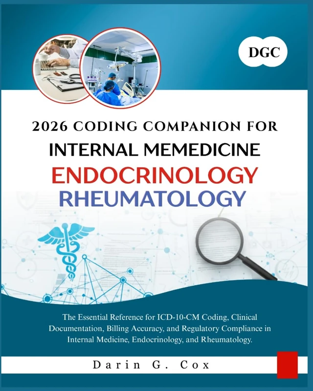 2026 Coding Companion for Internal Memedicine/Endocrinology/ Rheumatology: The Essential Reference for ICD-10-CM Coding, Clinical Documentation, ... Medicine, Endocrinology, and Rheumatology.