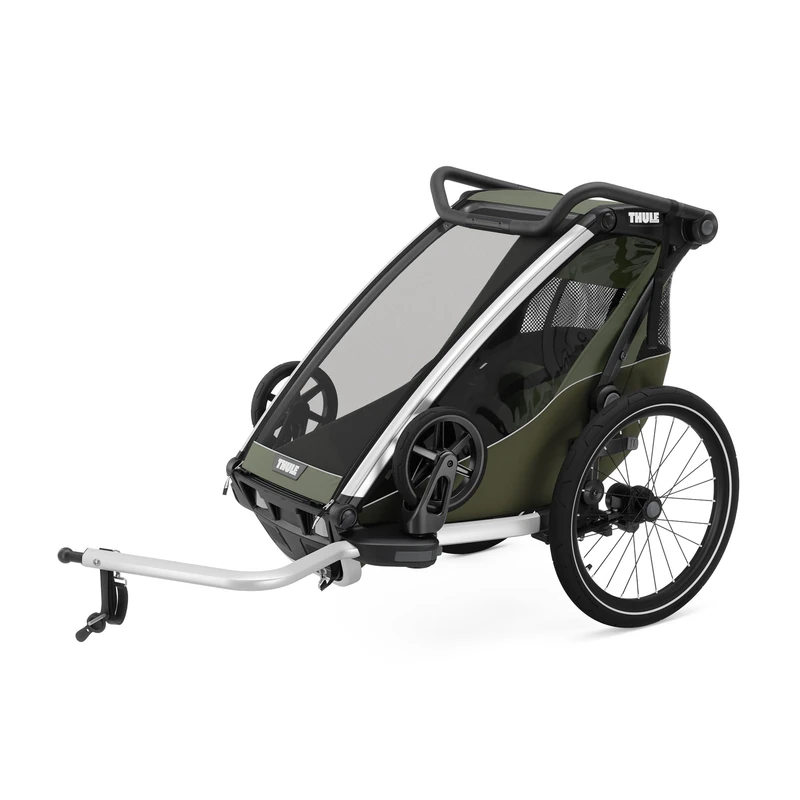 Thule Chariot Lite Multisport Bike Trailer Vintage green, Single
