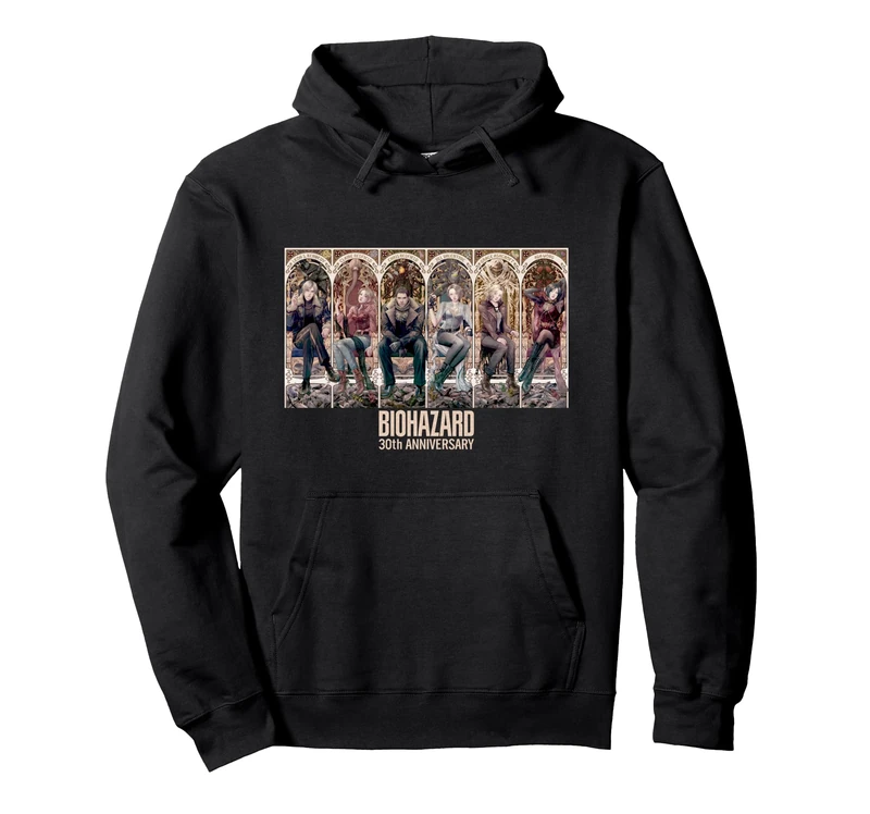 Resident Evil 30th Anniversary Key Art FP Pullover Hoodie