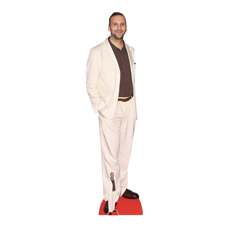 Star Cutouts SC4910 Zack Polanski Lifesize Cardboard Cutout 185cm – Political Party Decoration, Event Display & Fan Collectible