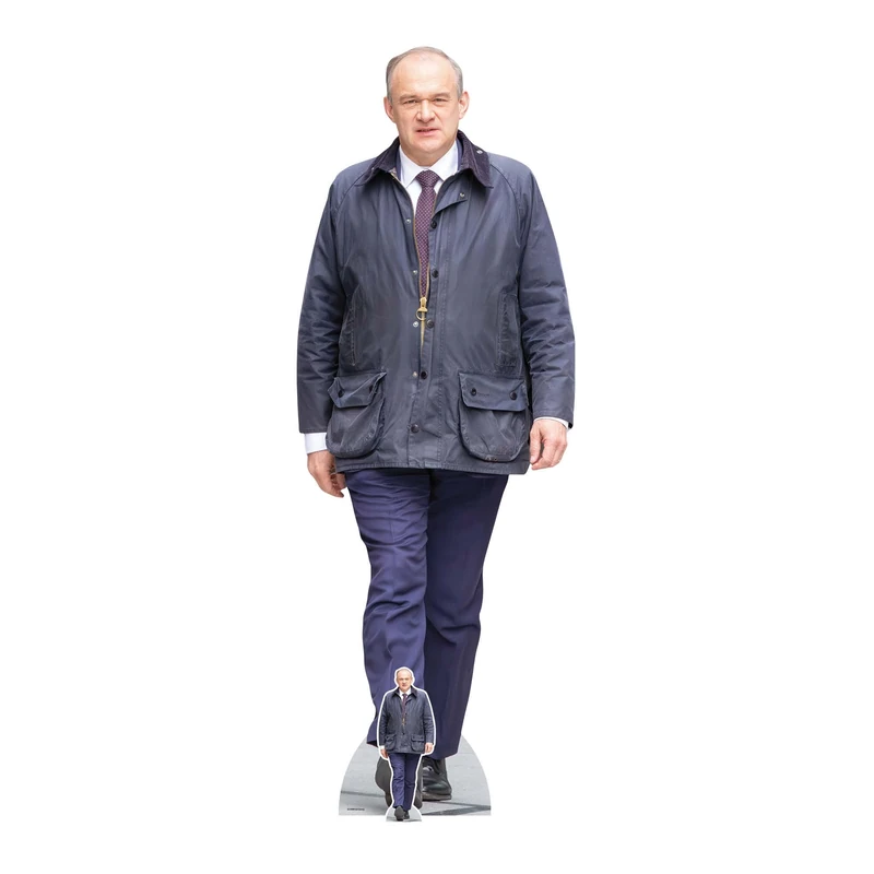 Star Cutouts SC4908 Ed Davey Lifesize Cardboard Cutout 183cm – Political Party Decoration, Event Display & Collector Standee