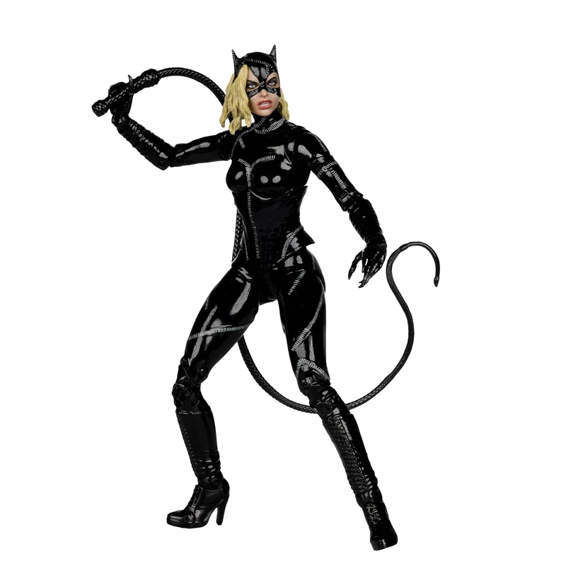 McFarlane Toys DC Multiverse Battle Damaged Catwoman (Batman Returns) 7" Action Figure Deluxe Theatrical Edition