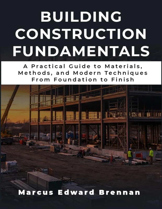 Building Construction Fundamentals: A Practical Guide to Materials, Methods, and Modern Techniques From Foundation to Finish