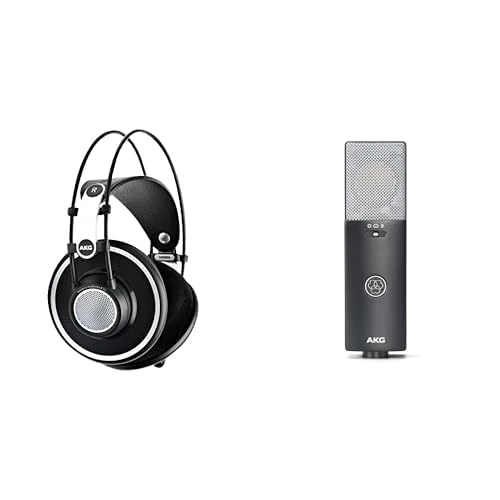 AKG K702 Professional Headphones C114 Microphone