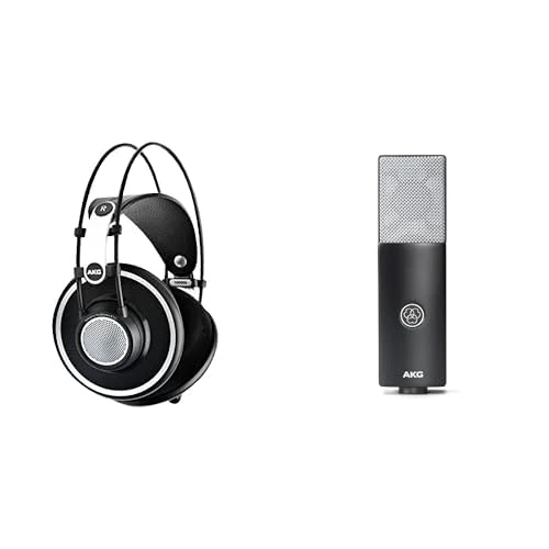 AKG K702 Professional Headphones C104 Microphone - Image 1