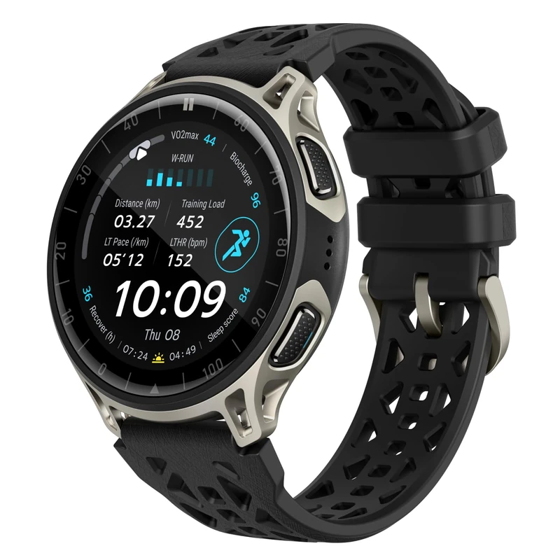 Amazfit Cheetah 2 Pro 48mm GPS Running Smartwatch, 1.32" AMOLED Display, Sapphire Glass, Ti Case, 32GB, 20 Days of Battery, 5 ATM, NFC, Flashlight, Offline Maps, 170+ Sports for Android & iPhone - Image 1