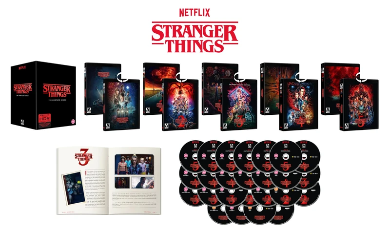 Stranger Things: The Complete Series 4K UHD [Blu-ray] [Region Free]