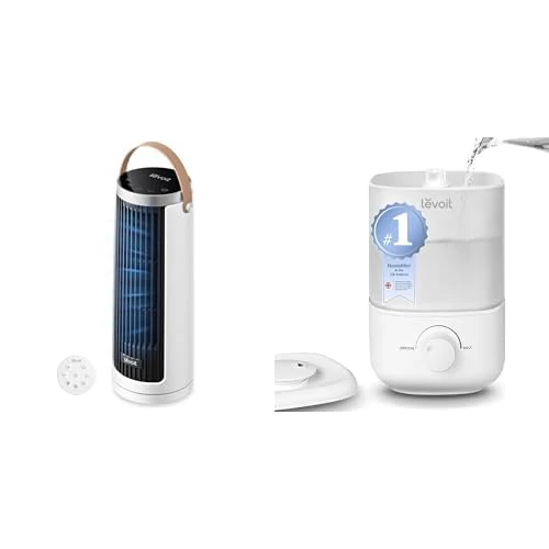 Levoit Tower Fan Mini & Humidifier for Bedroom