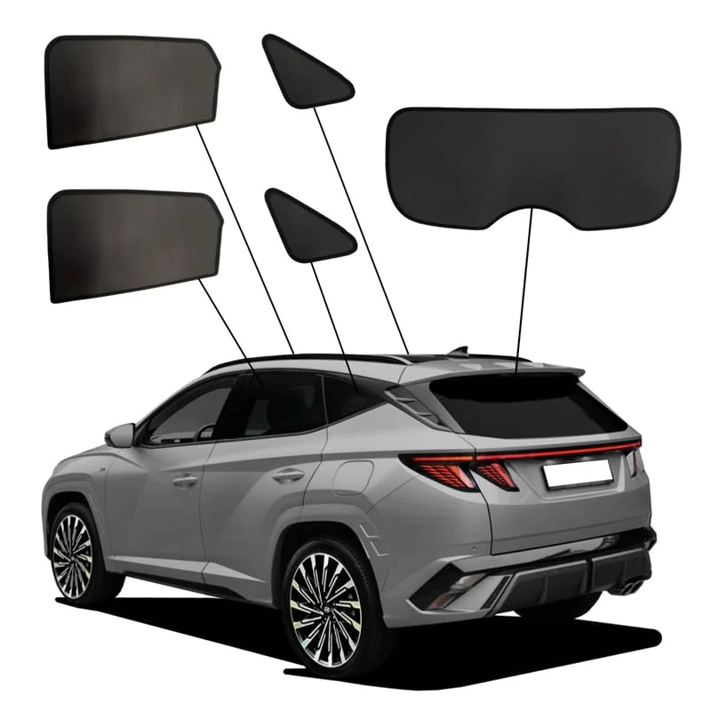 SunClip Privacy & Sun protection compatible with Hyundai Tucson (NX4E) 2020-